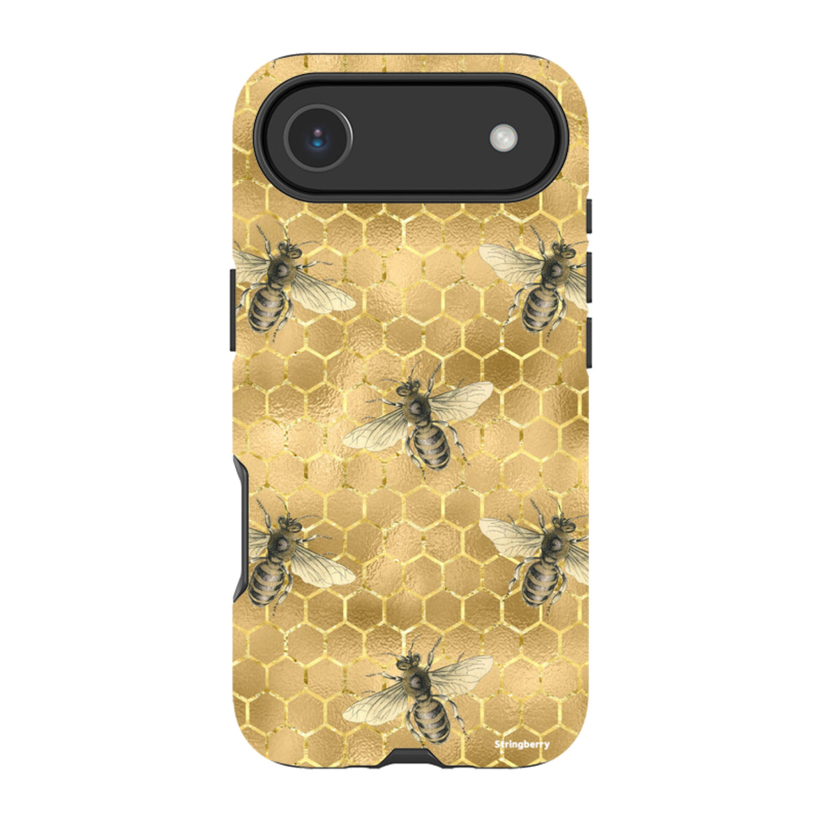 iPhone MagSafe Tough Case - Golden Bees