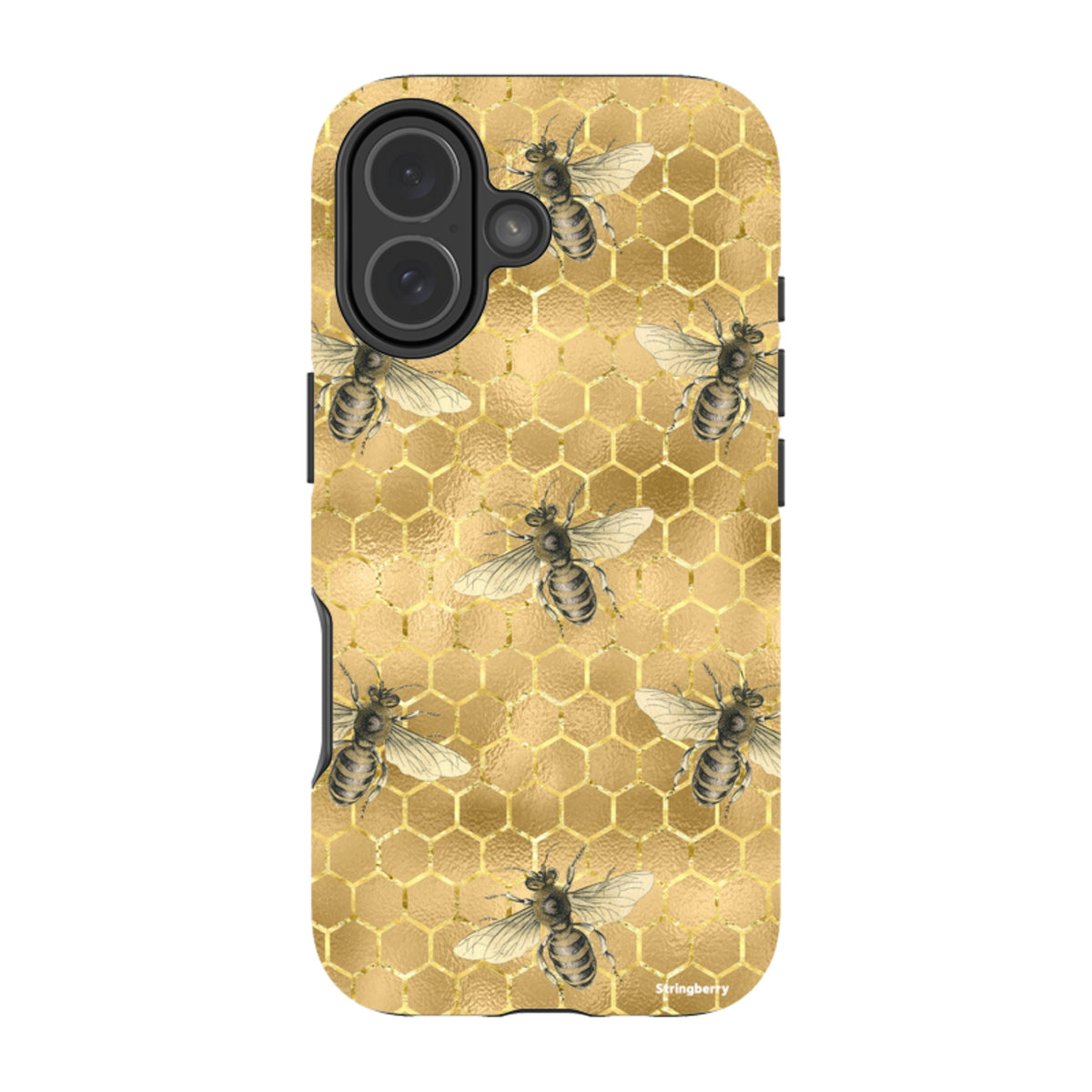 iPhone MagSafe Tough Case - Golden Bees