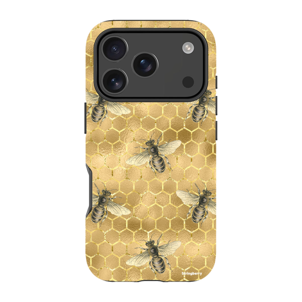 iPhone MagSafe Tough Case - Golden Bees