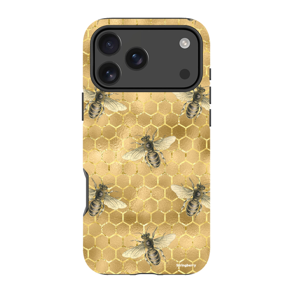 iPhone MagSafe Tough Case - Golden Bees