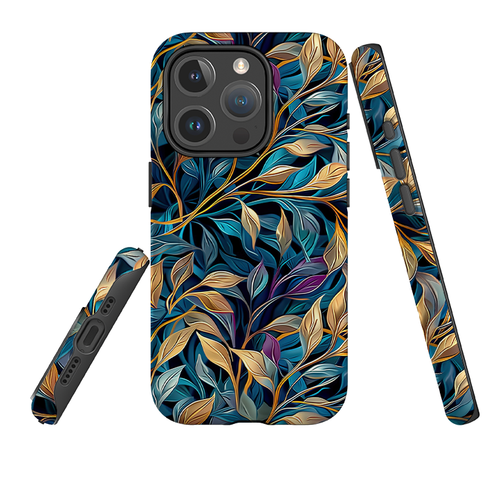 iPhone MagSafe Tough Case - Golden Leaves