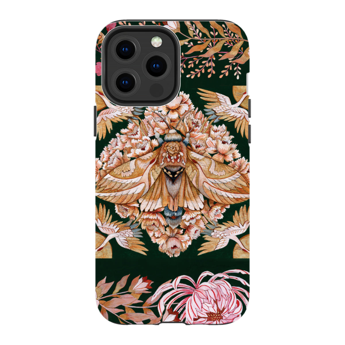 iPhone MagSafe Tough Case -  Golden Moth By Maria Matos