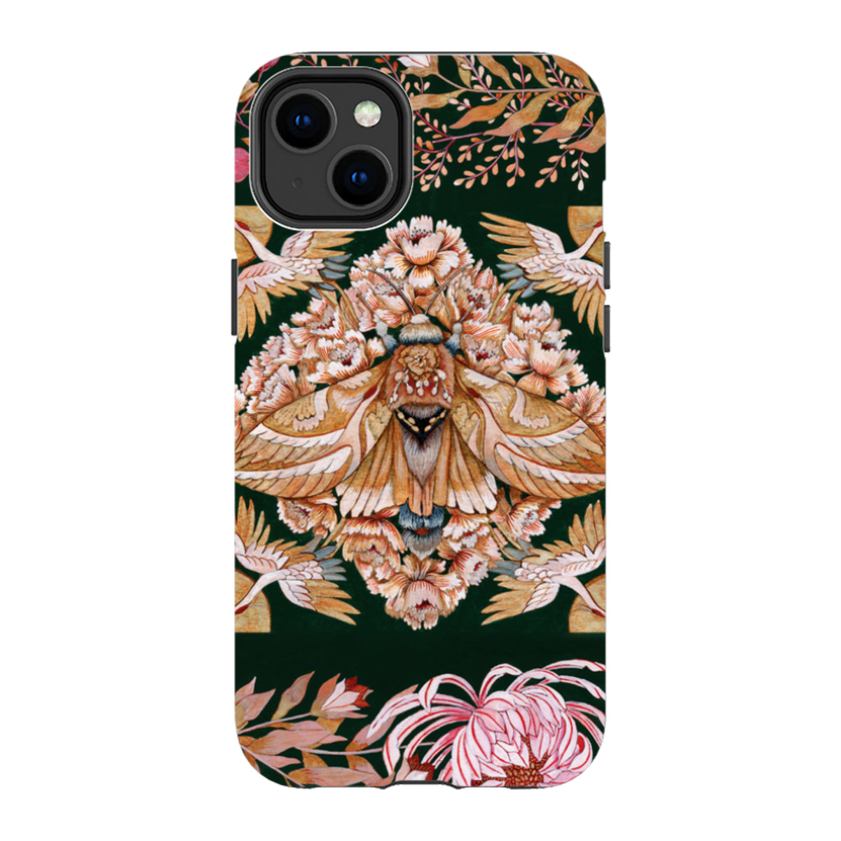 iPhone MagSafe Tough Case -  Golden Moth By Maria Matos