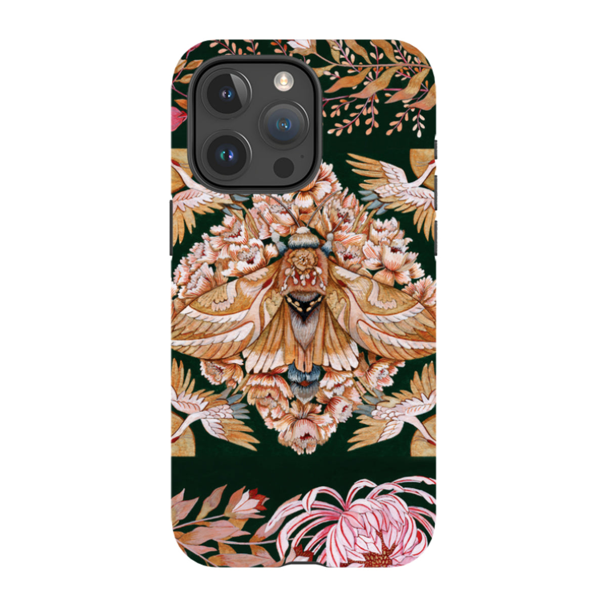 iPhone MagSafe Tough Case -  Golden Moth By Maria Matos