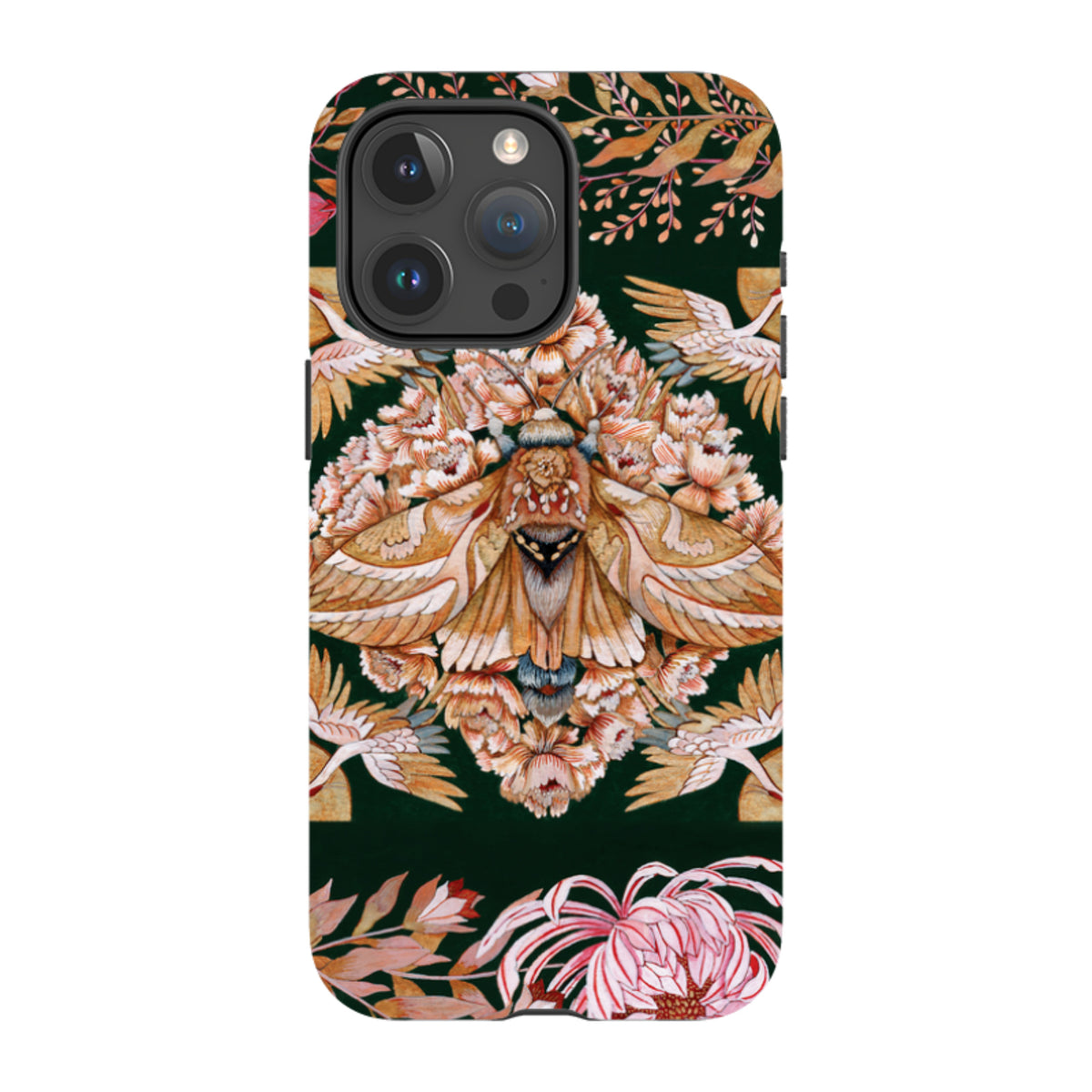 iPhone MagSafe Tough Case -  Golden Moth By Maria Matos
