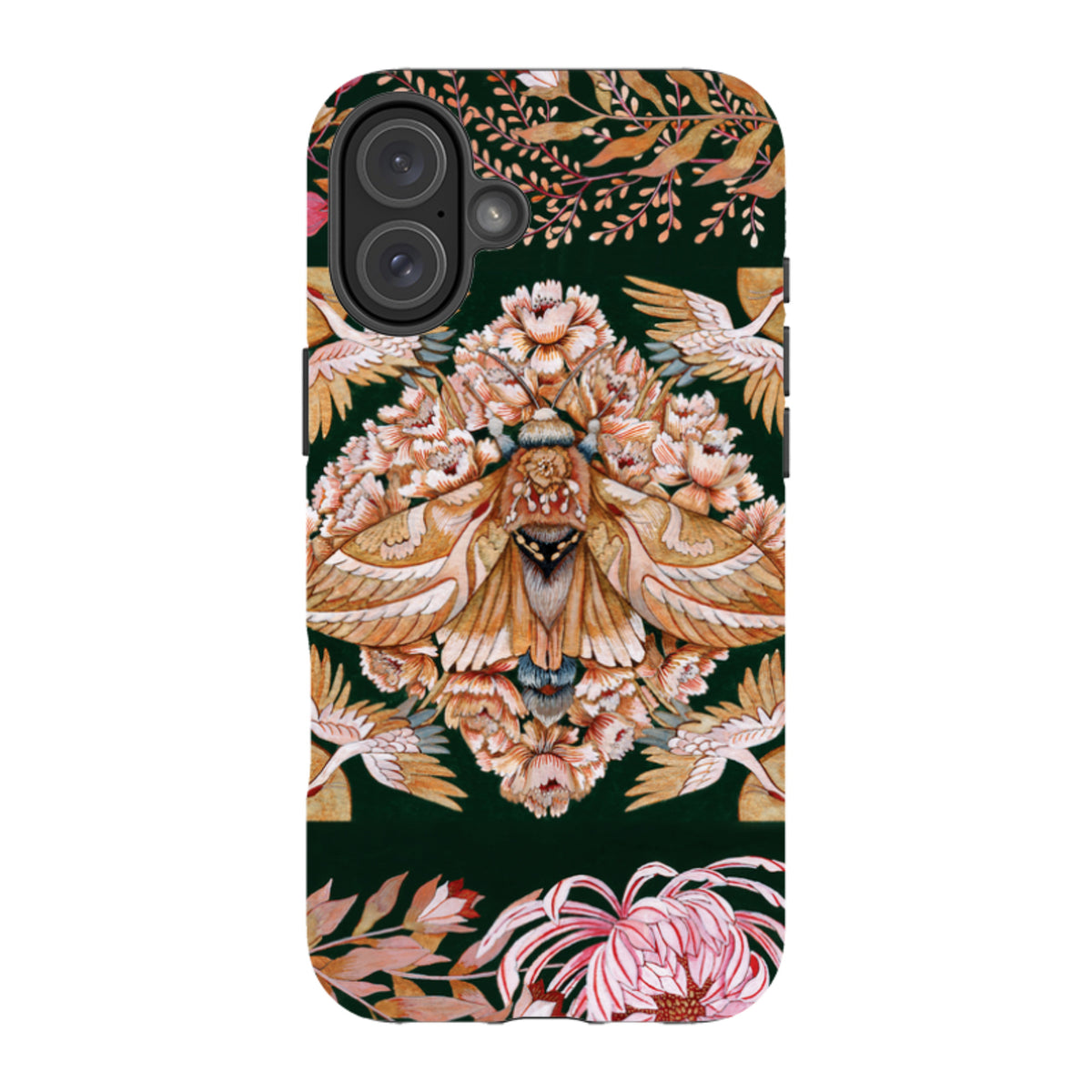 iPhone MagSafe Tough Case -  Golden Moth By Maria Matos