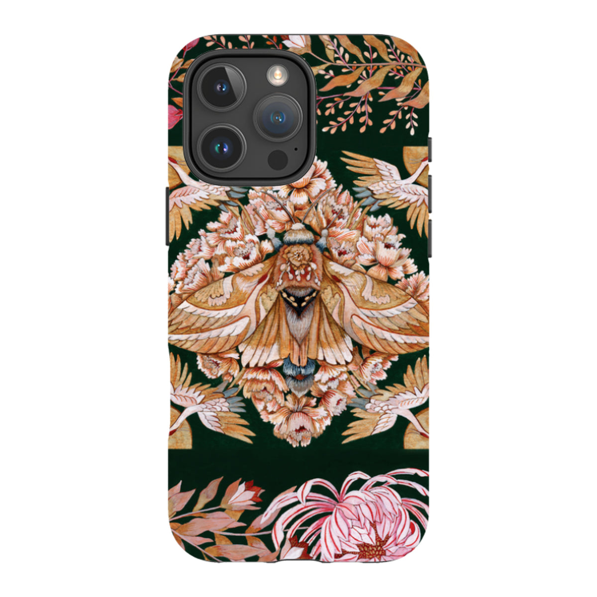iPhone MagSafe Tough Case -  Golden Moth By Maria Matos