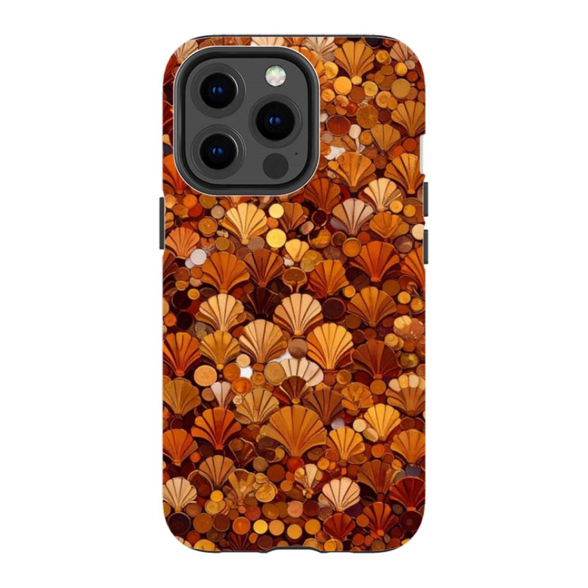 iPhone MagSafe Tough Case - Golden Shells