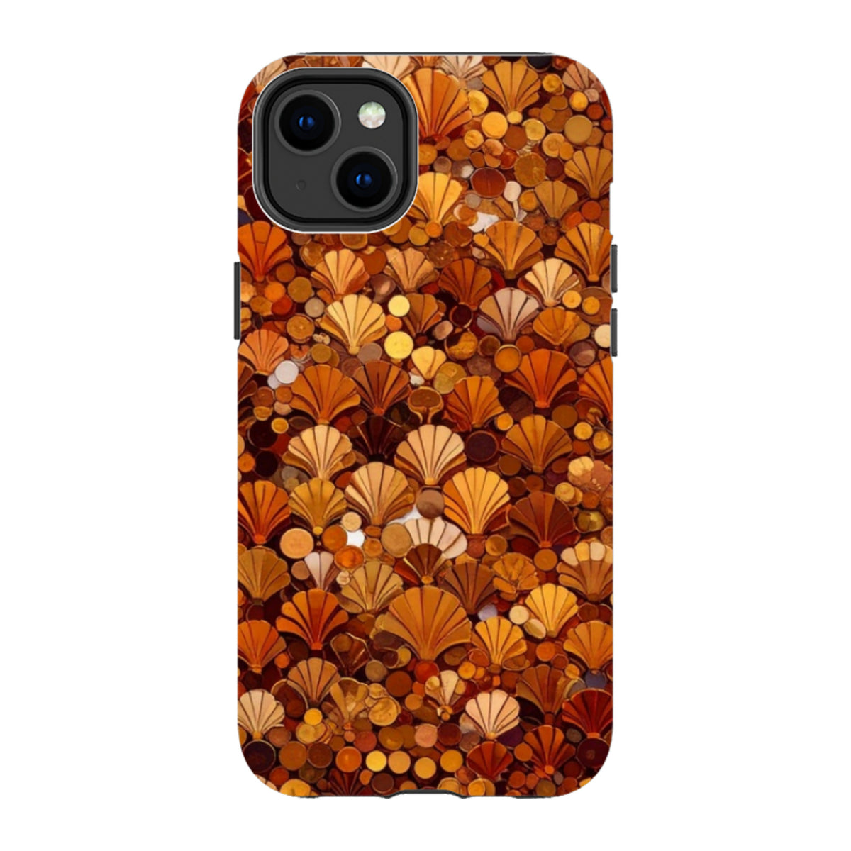 iPhone MagSafe Tough Case - Golden Shells