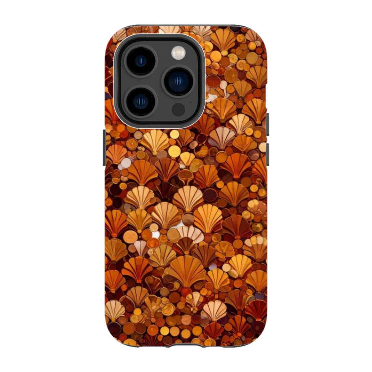 iPhone MagSafe Tough Case - Golden Shells