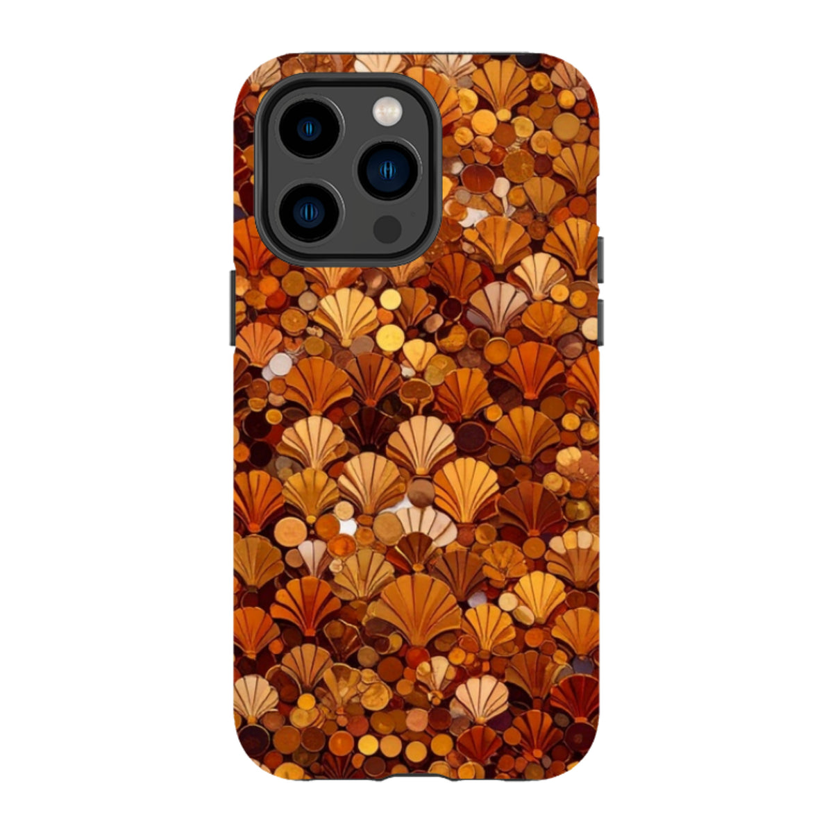 iPhone MagSafe Tough Case - Golden Shells