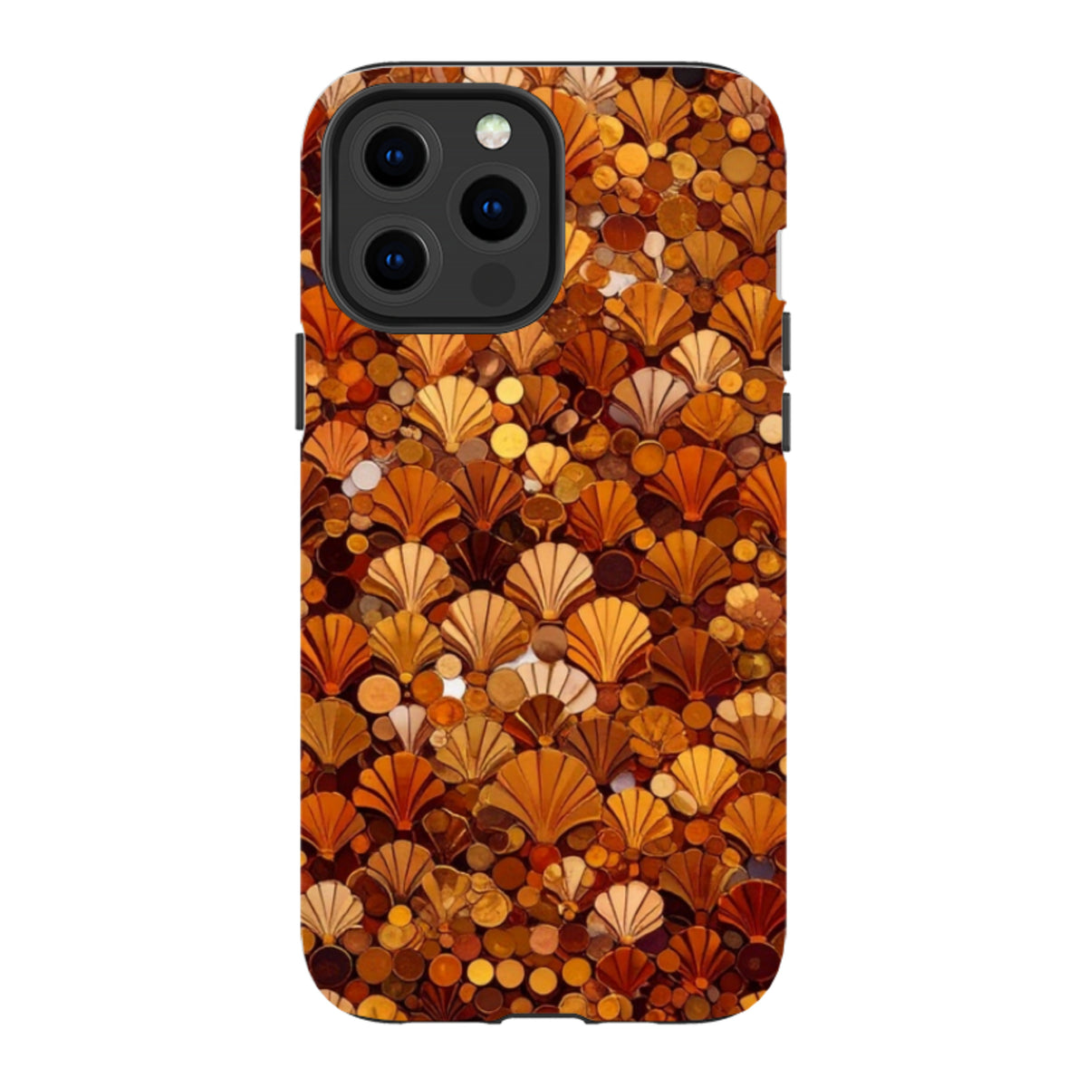 iPhone MagSafe Tough Case - Golden Shells