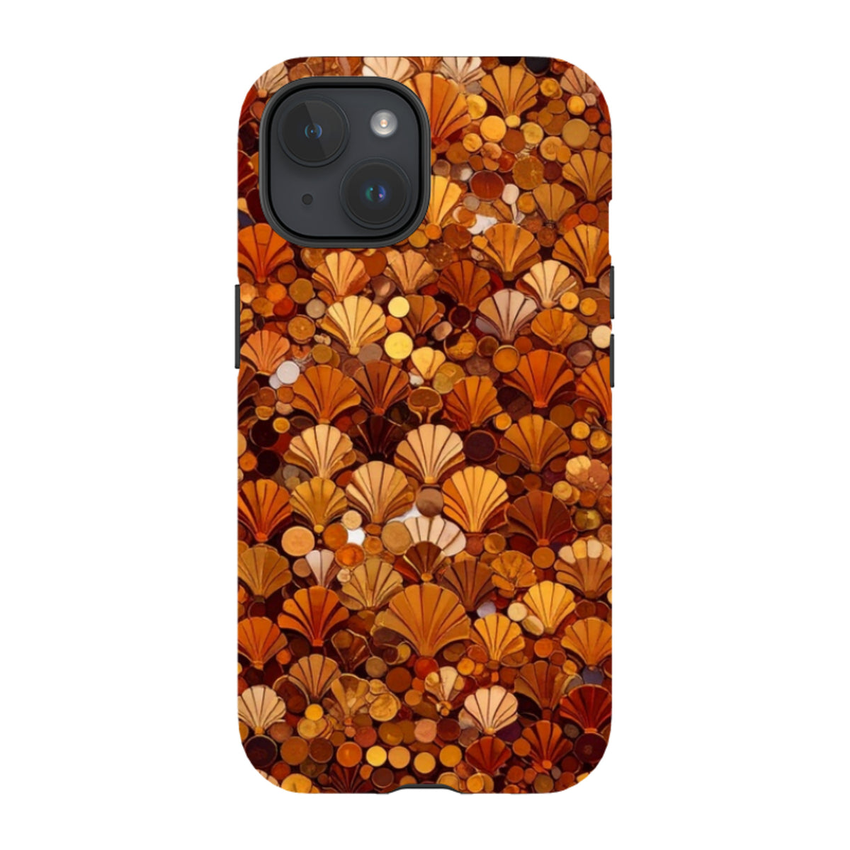 iPhone MagSafe Tough Case - Golden Shells