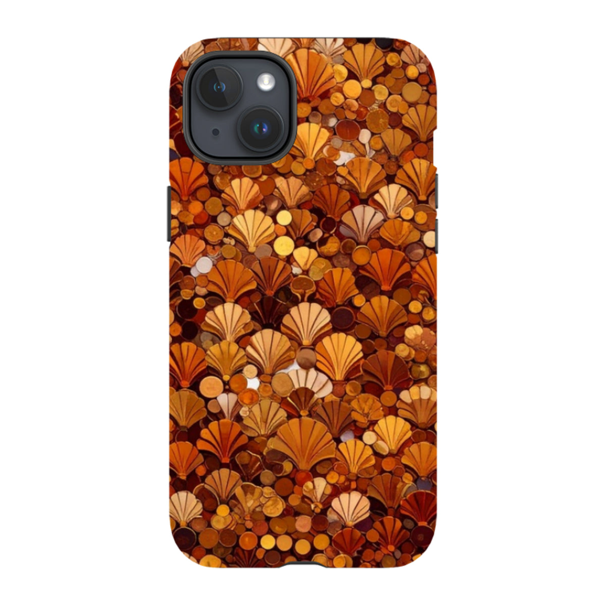 iPhone MagSafe Tough Case - Golden Shells