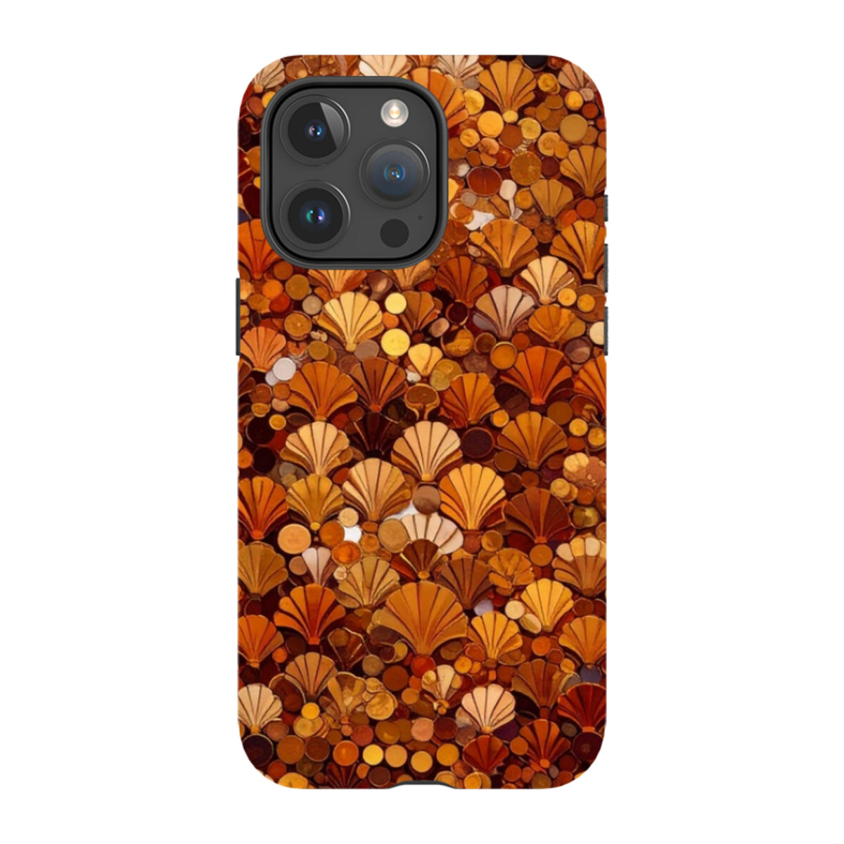 iPhone MagSafe Tough Case - Golden Shells