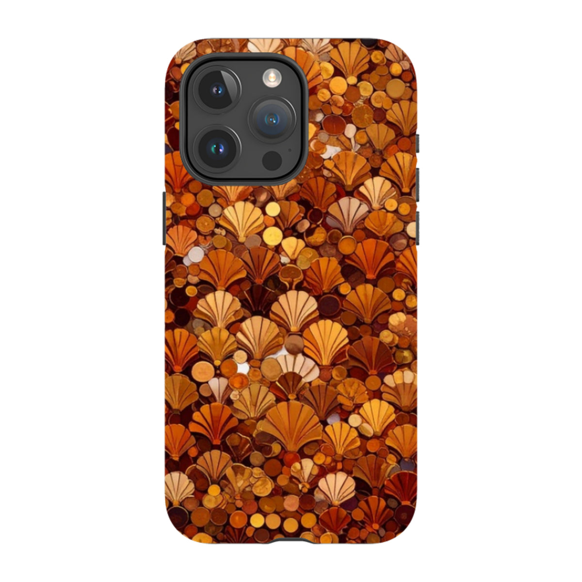 iPhone MagSafe Tough Case - Golden Shells