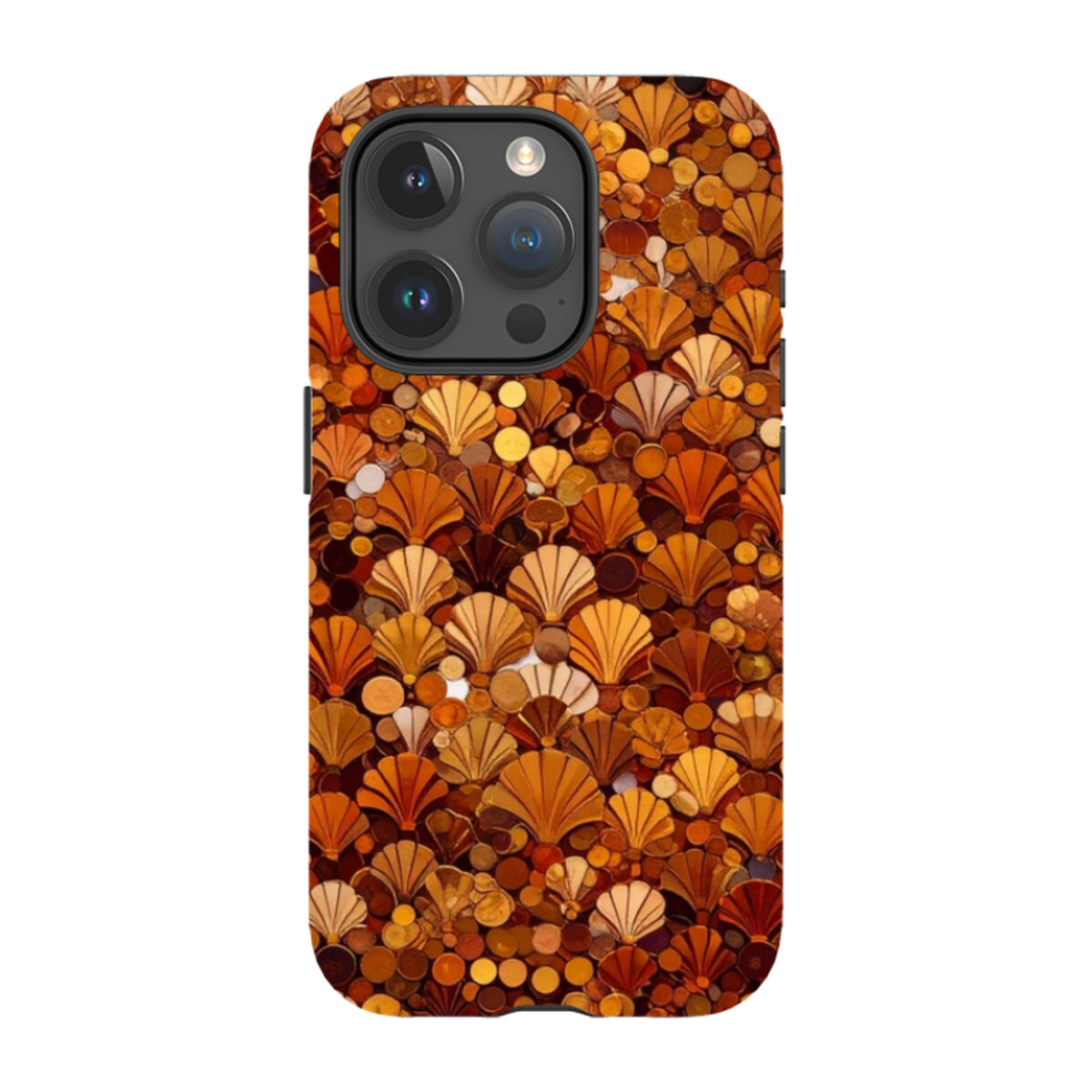 iPhone MagSafe Tough Case - Golden Shells