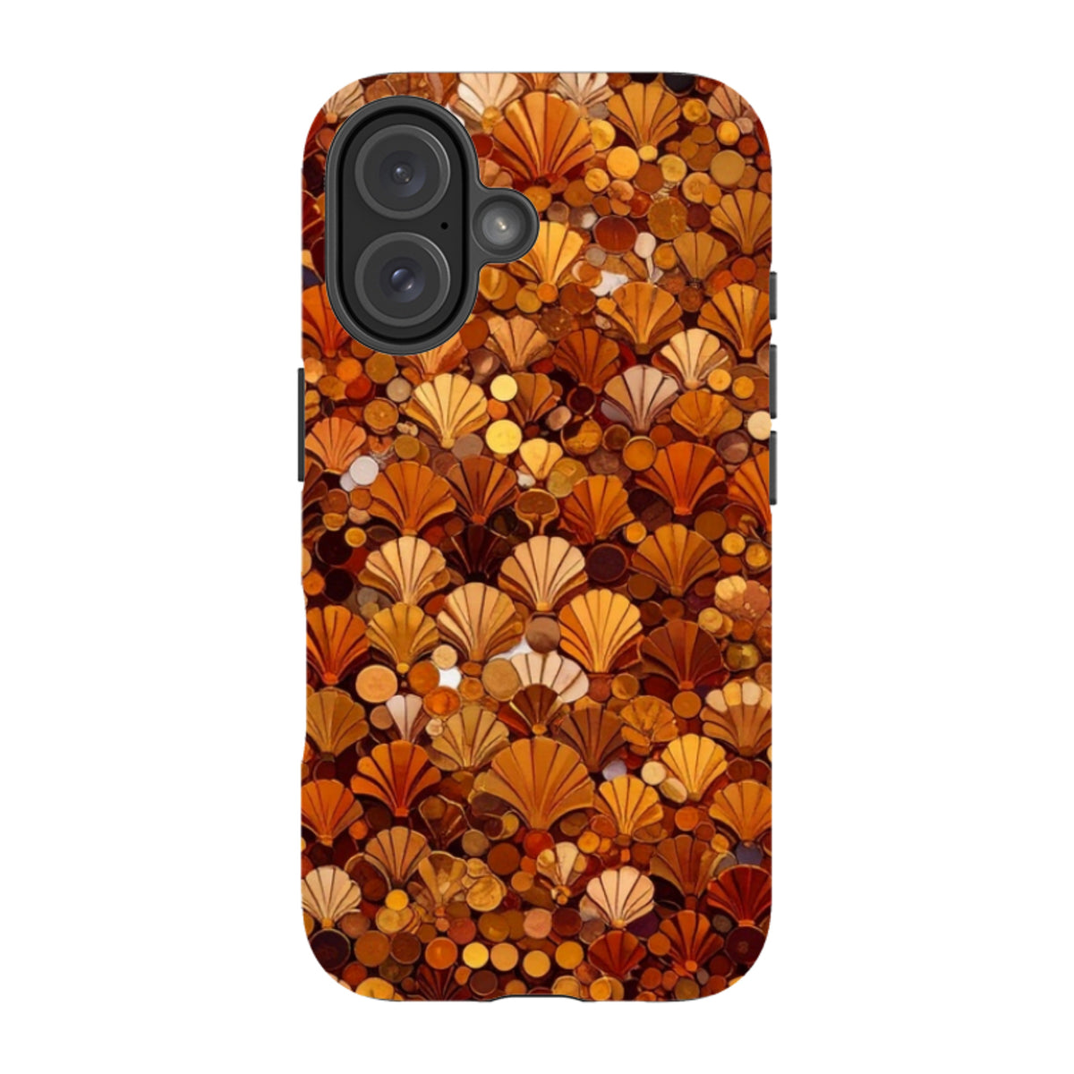iPhone MagSafe Tough Case - Golden Shells