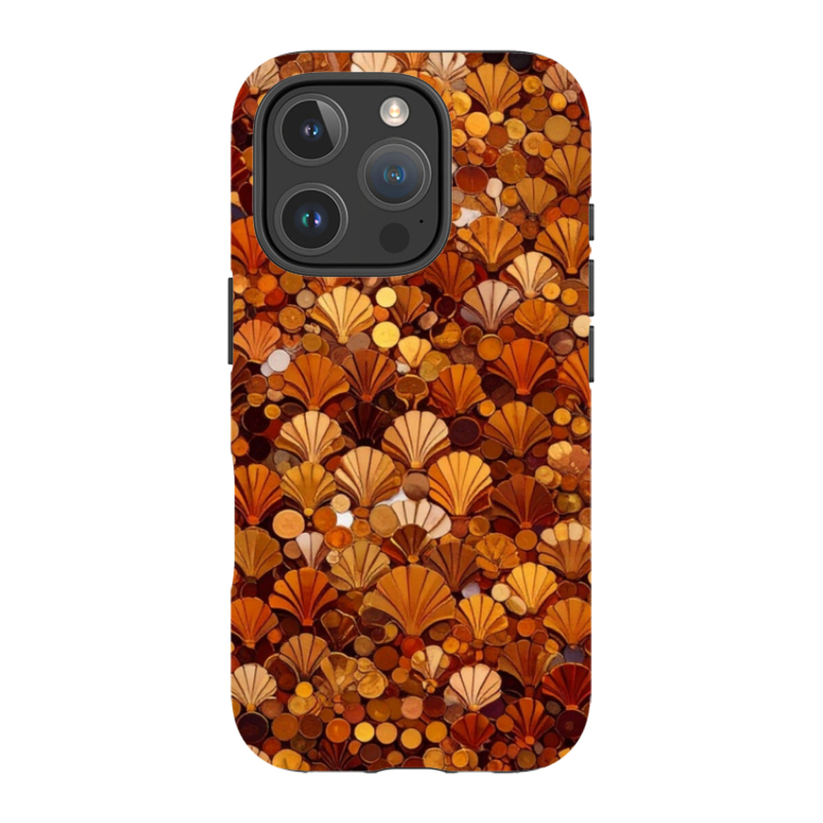 iPhone MagSafe Tough Case - Golden Shells