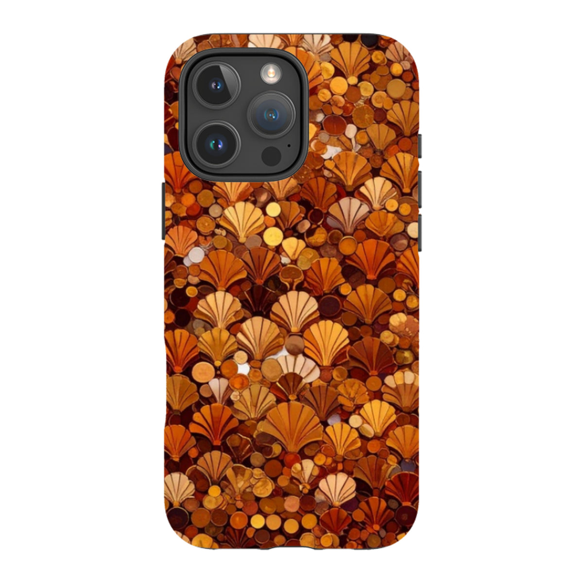 iPhone MagSafe Tough Case - Golden Shells