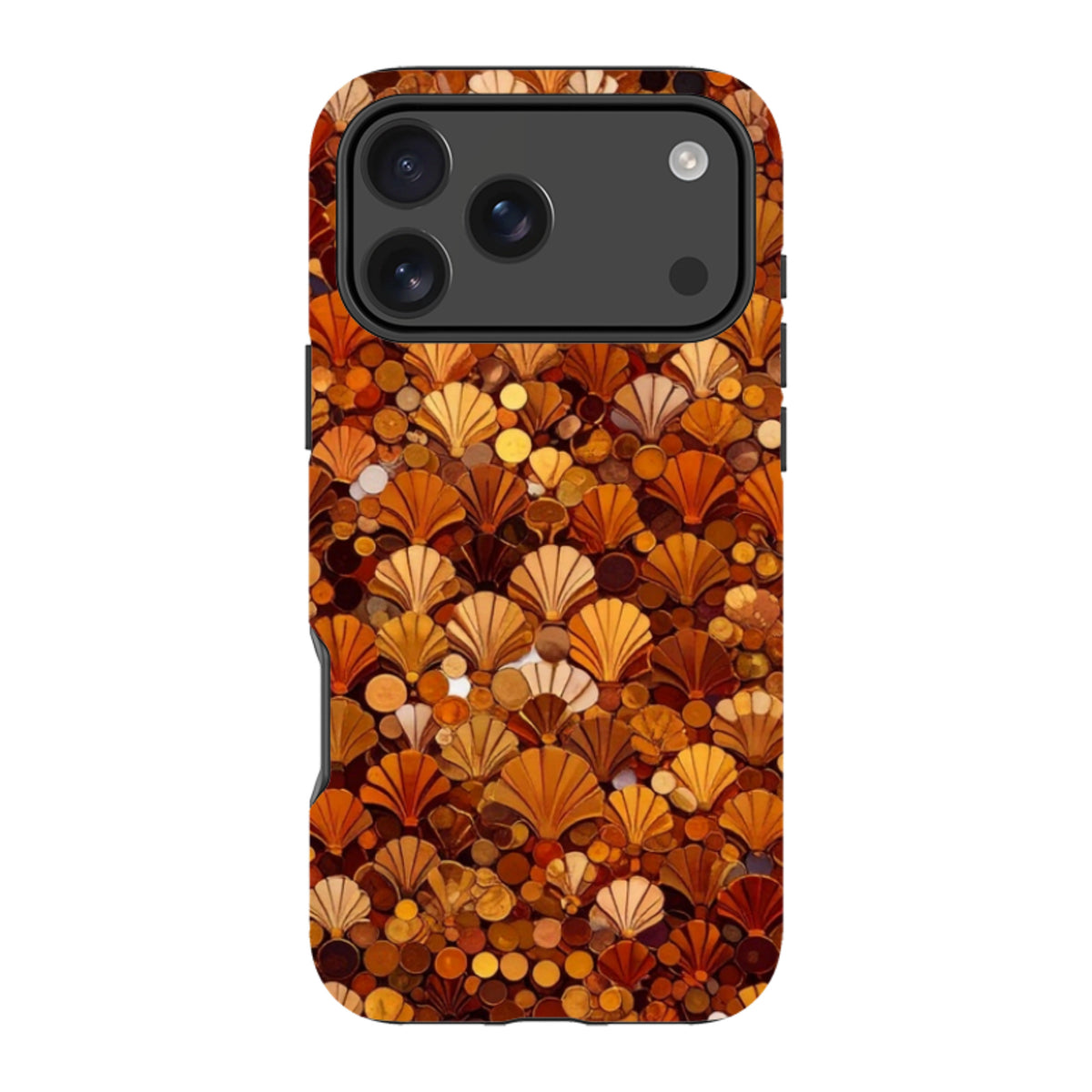 iPhone MagSafe Tough Case - Golden Shells
