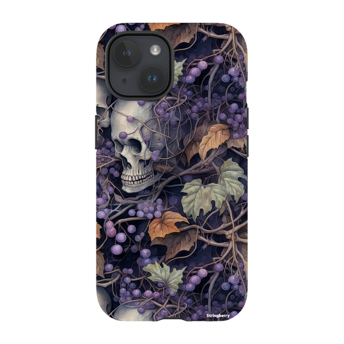 iPhone MagSafe Tough Case - Grape Skull