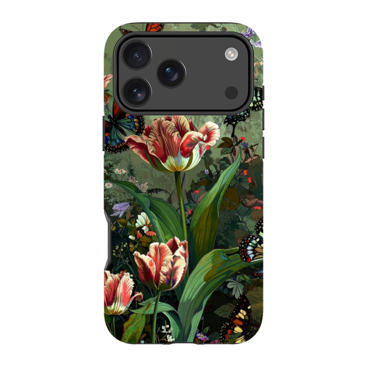 iPhone MagSafe Tough Case - Green Vyne Butterflies
