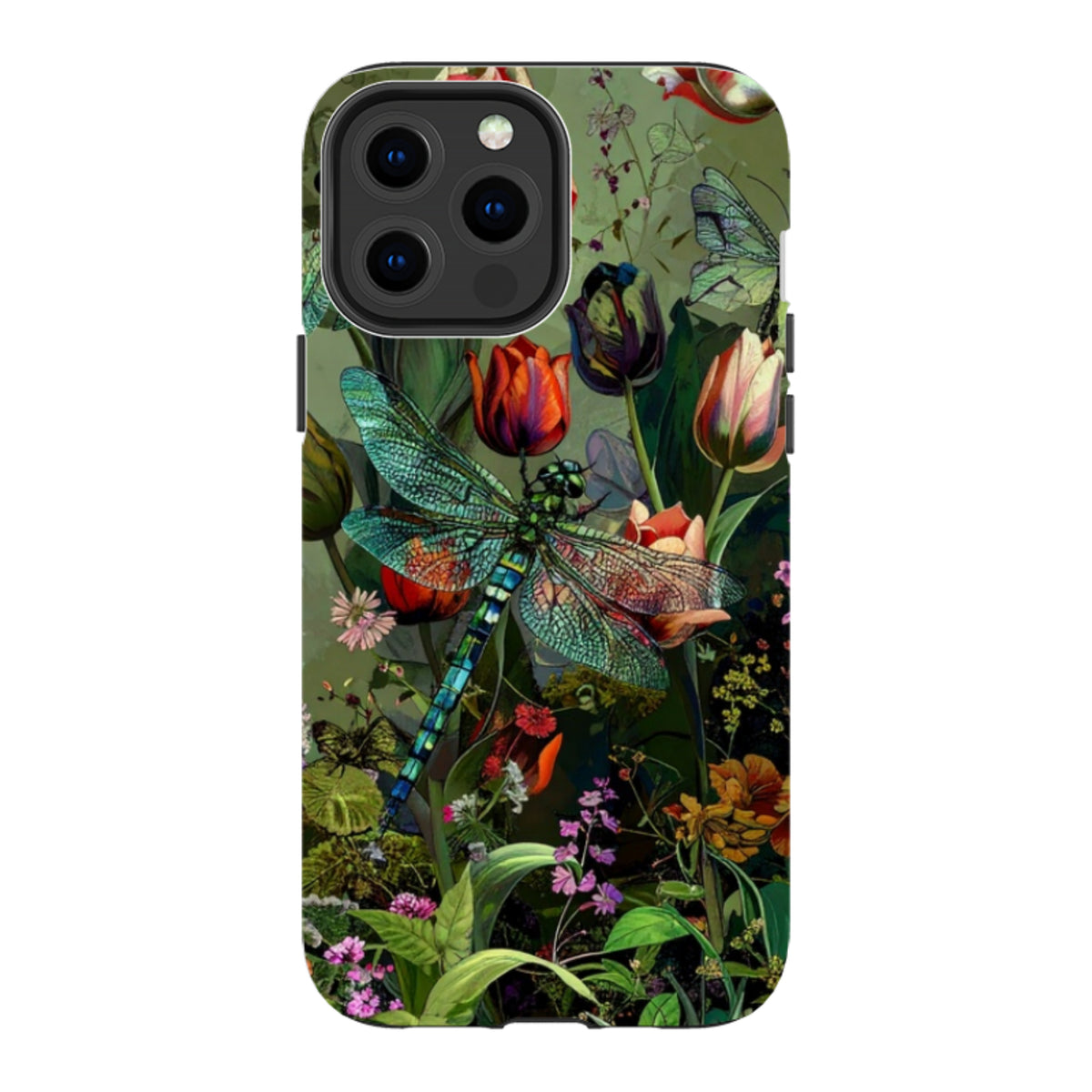 iPhone MagSafe Tough Case - Green Vyne Dragonfly