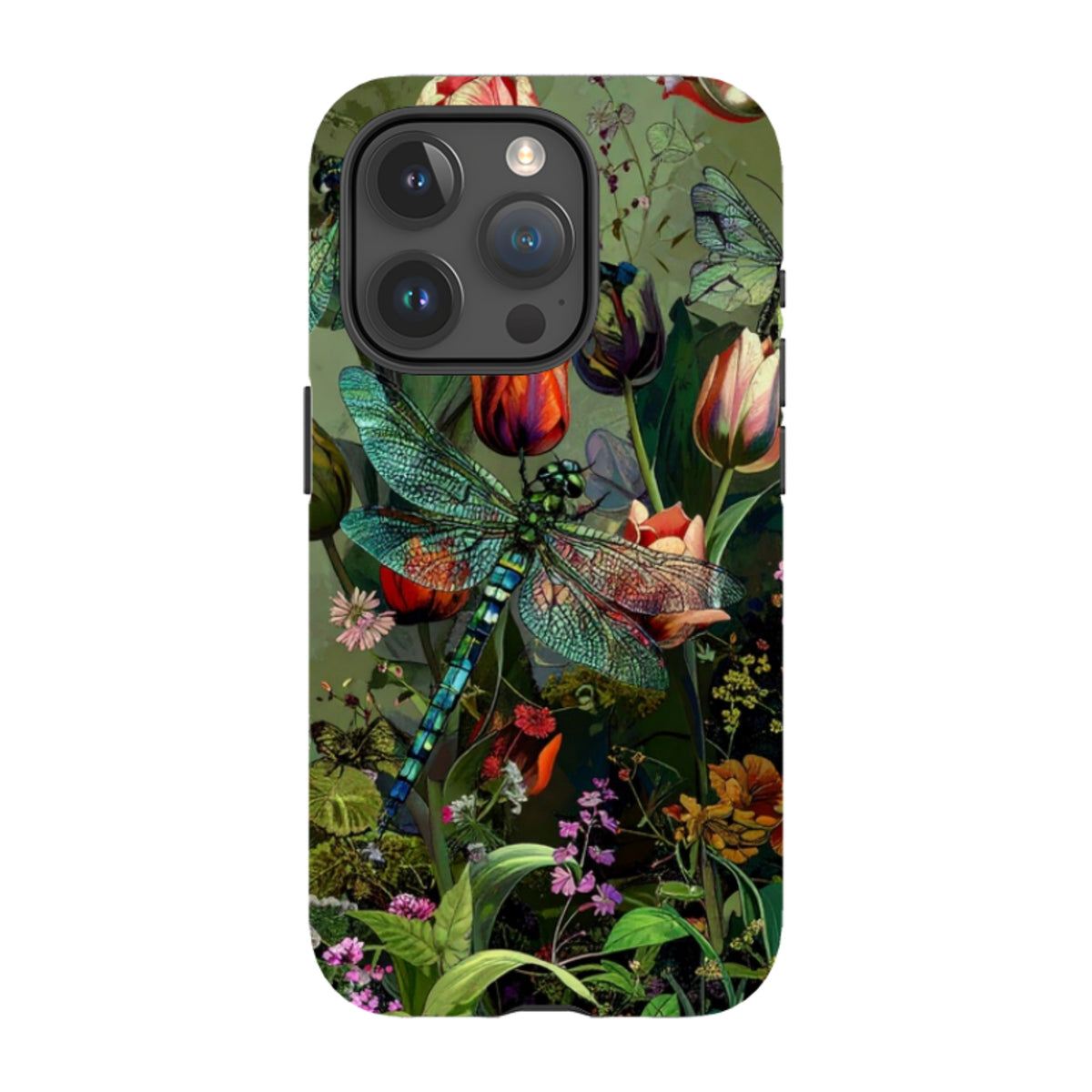 iPhone MagSafe Tough Case - Green Vyne Dragonfly