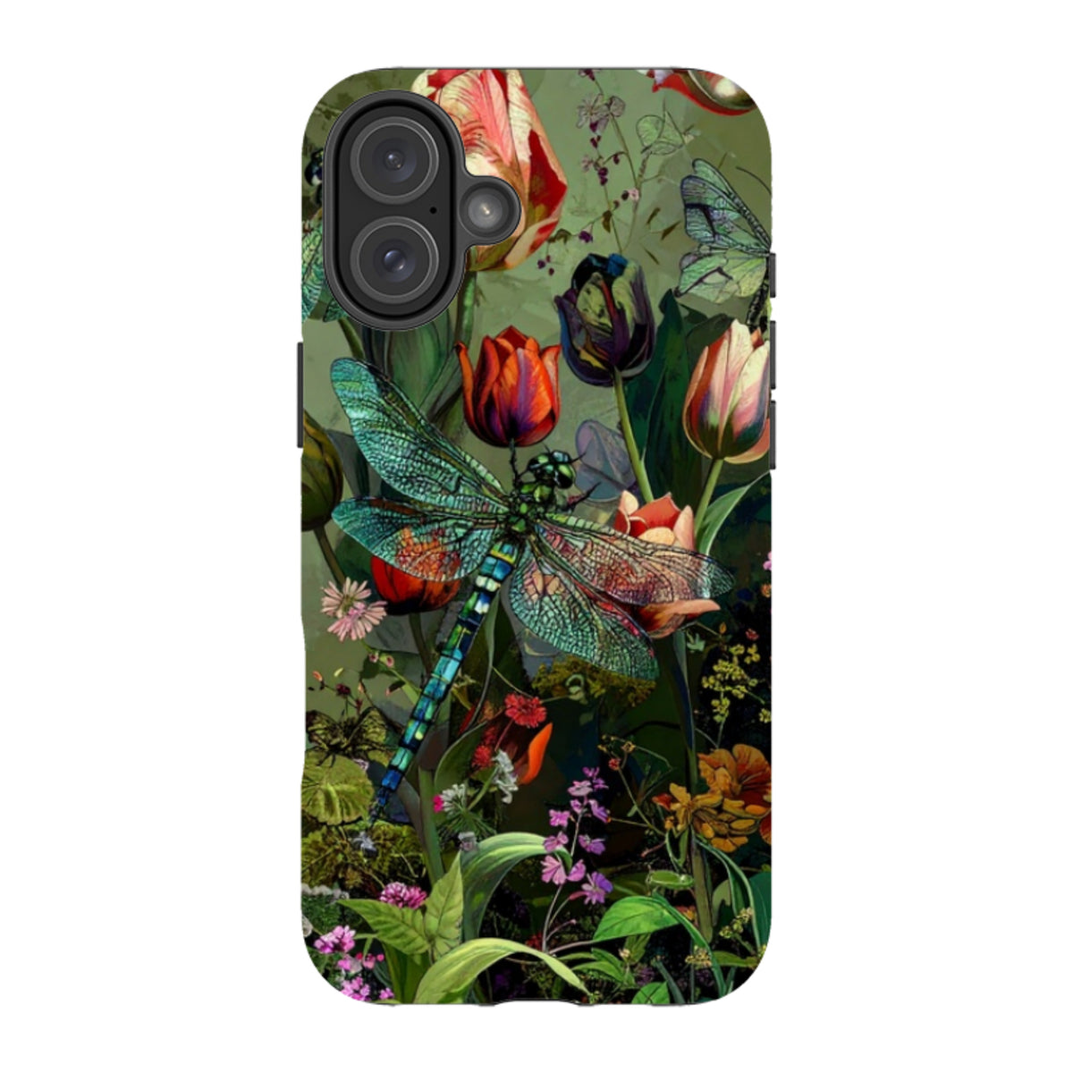 iPhone MagSafe Tough Case - Green Vyne Dragonfly