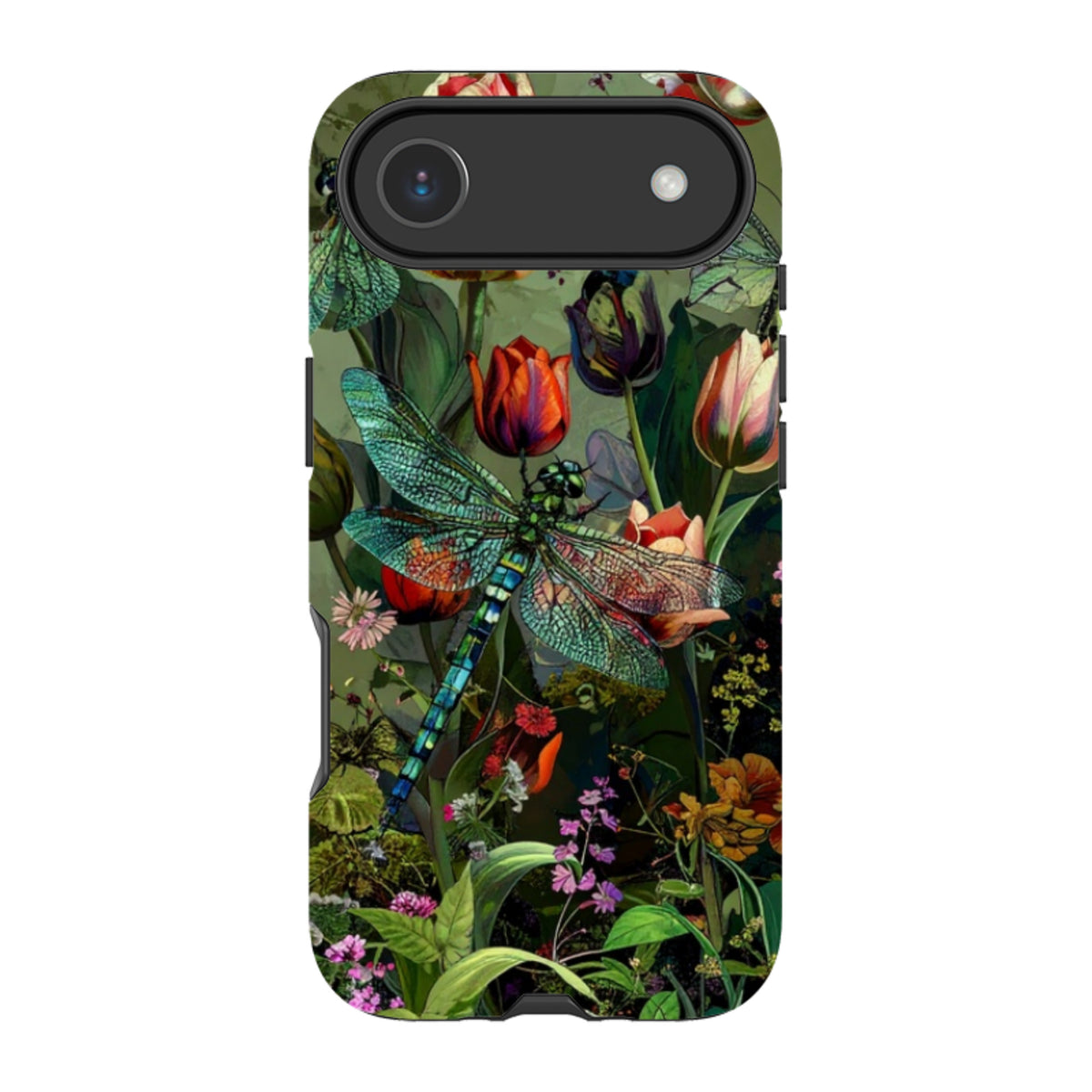 iPhone MagSafe Tough Case - Green Vyne Dragonfly