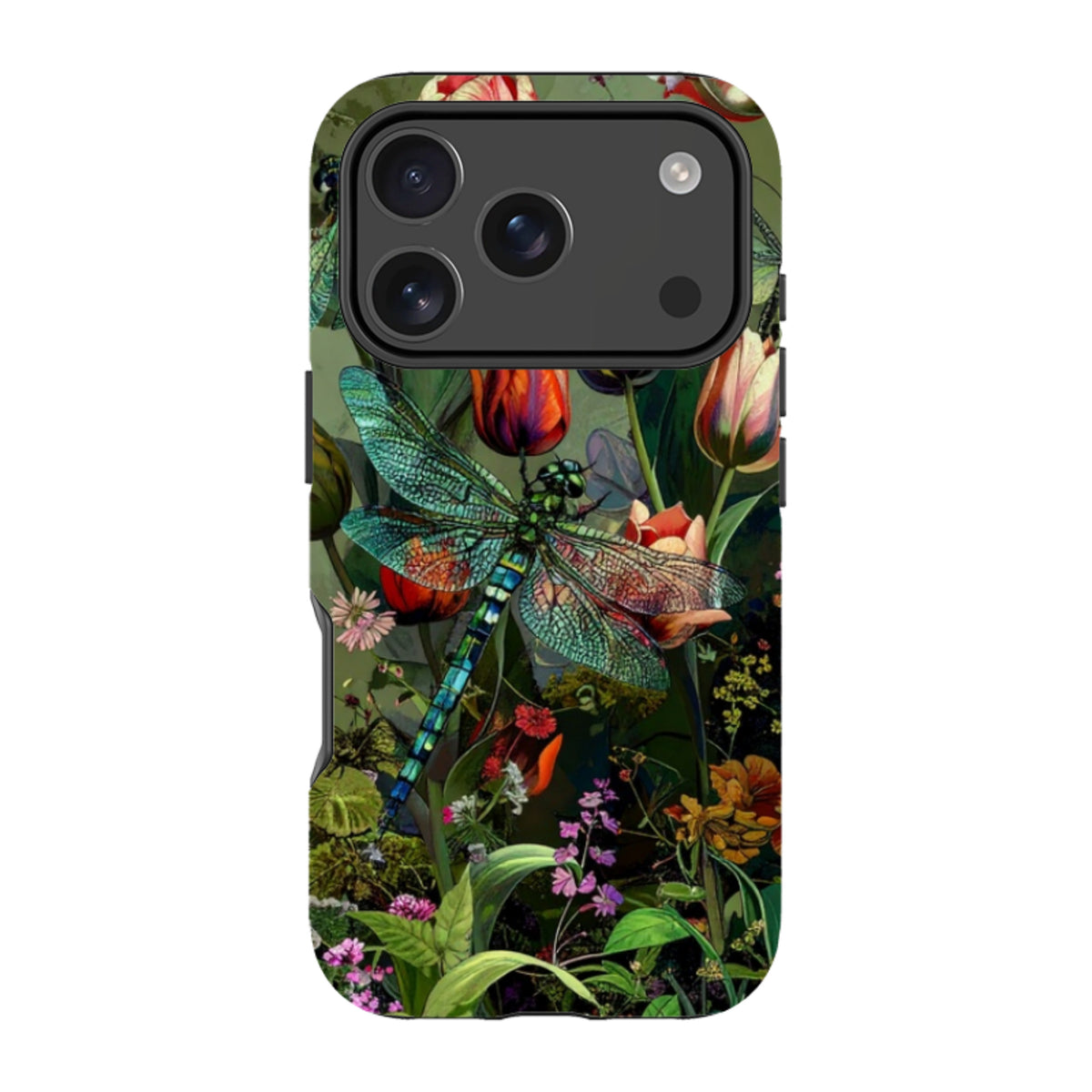 iPhone MagSafe Tough Case - Green Vyne Dragonfly