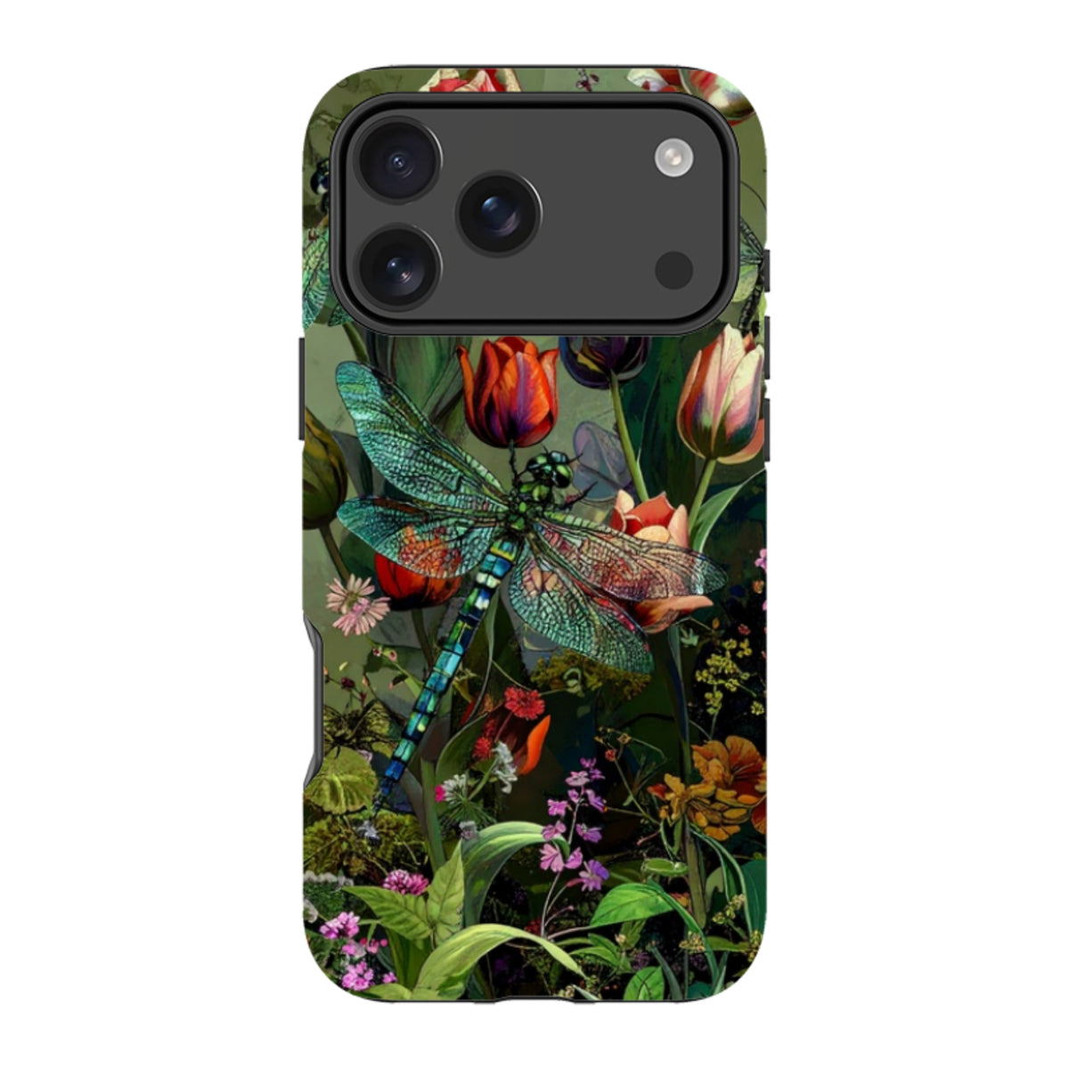 iPhone MagSafe Tough Case - Green Vyne Dragonfly