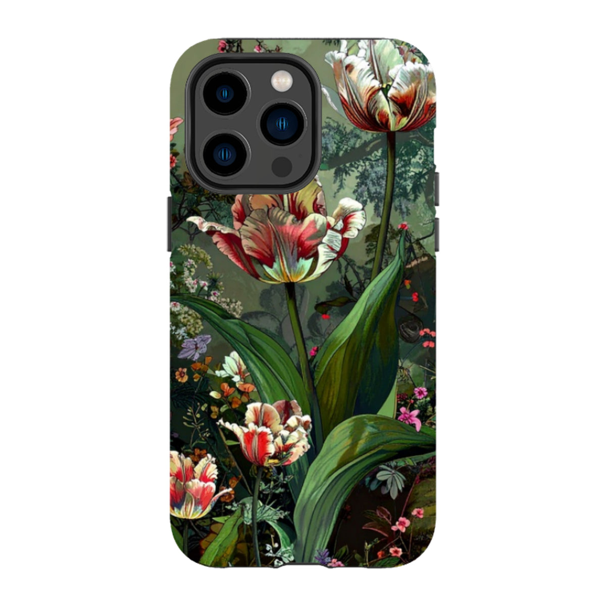 iPhone MagSafe Tough Case - Green Vyne Garden