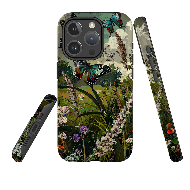 iPhone MagSafe Tough Case - Green Vyne Tall Grass
