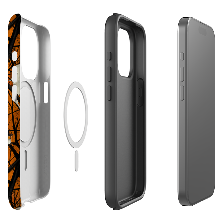 iPhone MagSafe Tough Case - Halloween Pattern By Maja Lindberg