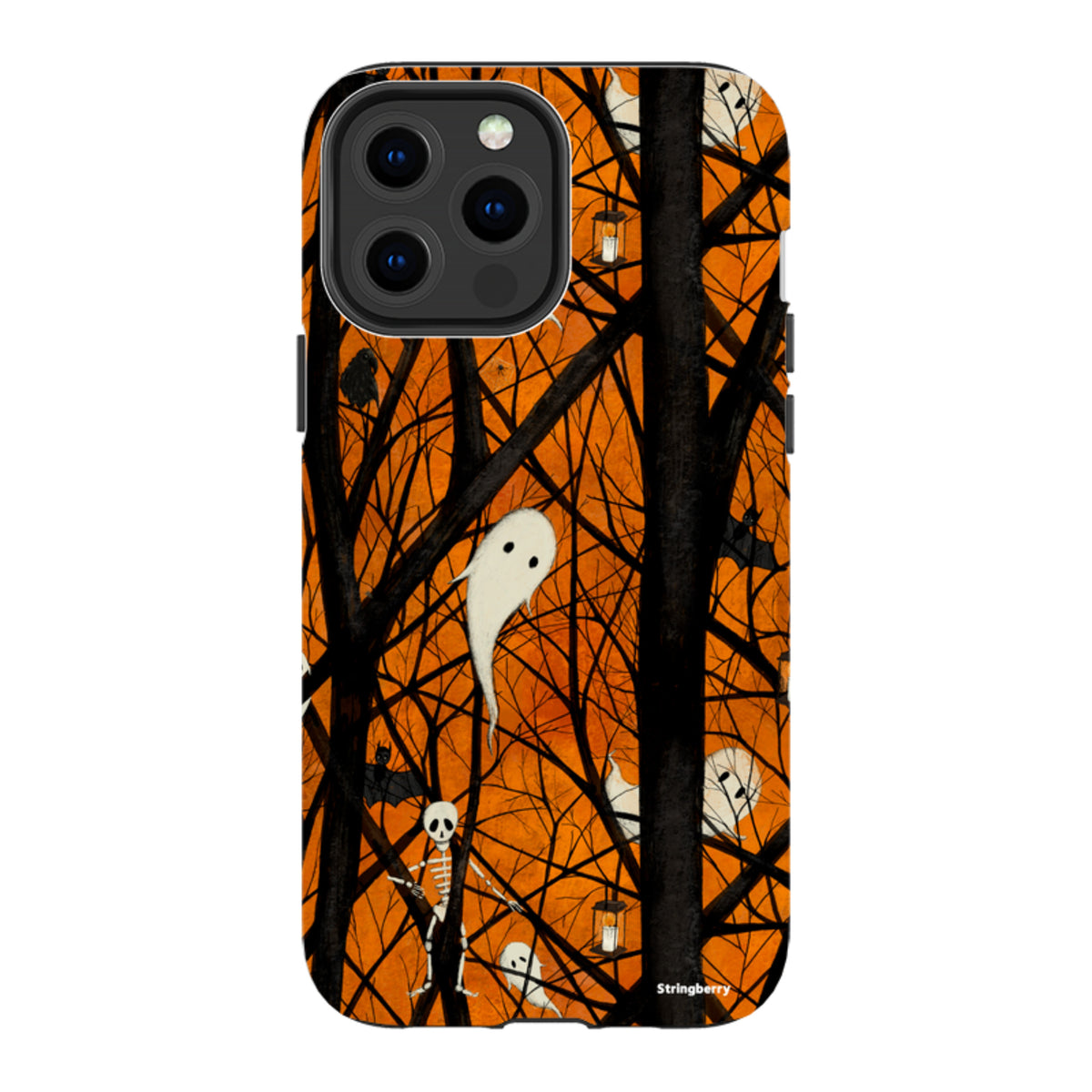 iPhone MagSafe Tough Case - Halloween Pattern By Maja Lindberg