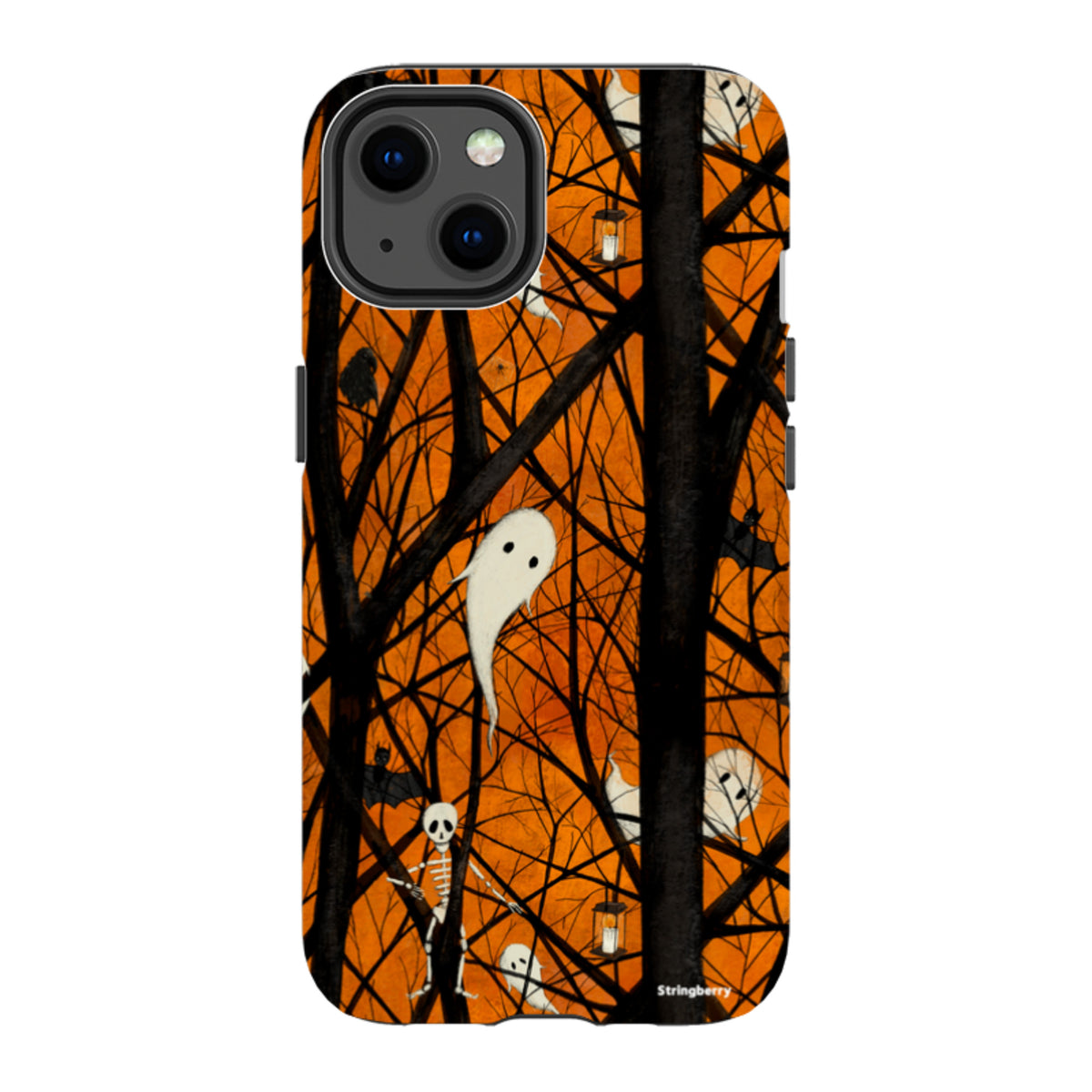 iPhone MagSafe Tough Case - Halloween Pattern By Maja Lindberg