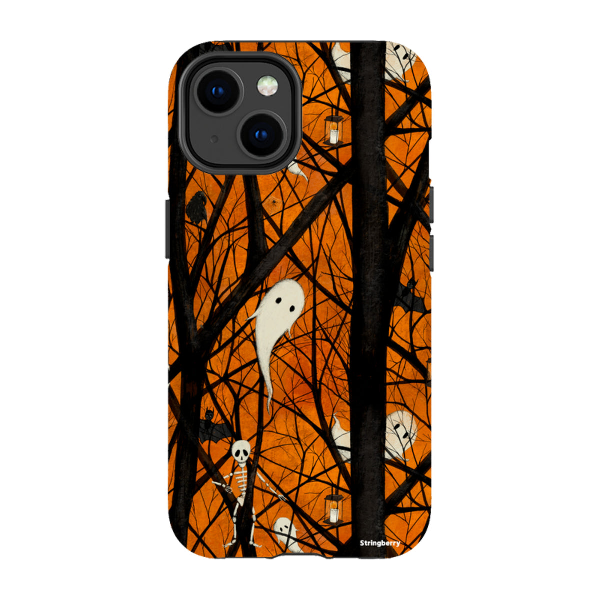 iPhone MagSafe Tough Case - Halloween Pattern By Maja Lindberg