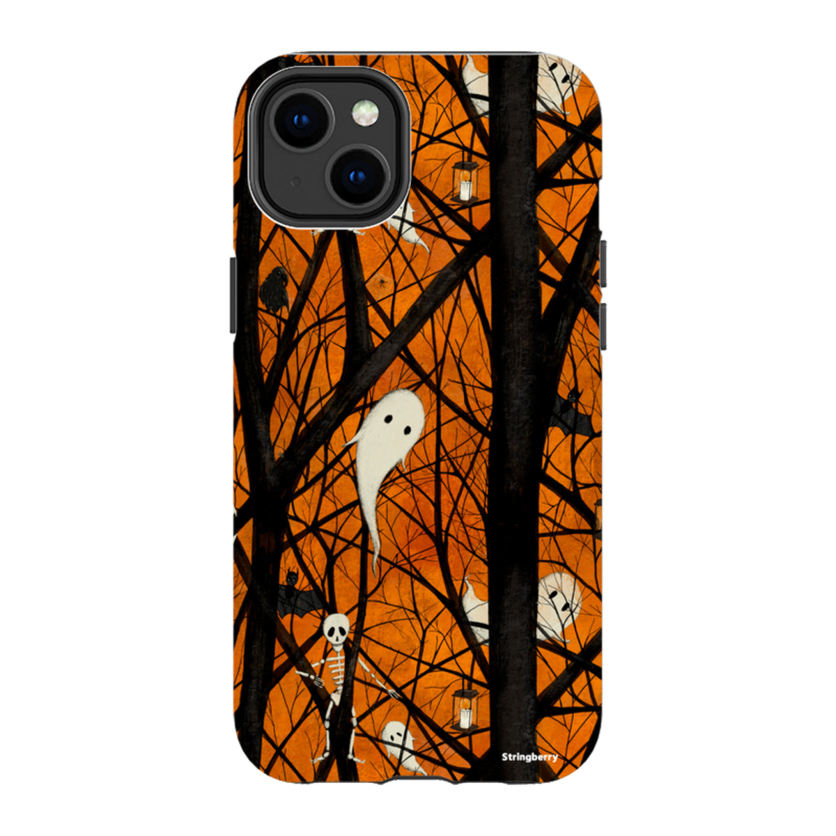 iPhone MagSafe Tough Case - Halloween Pattern By Maja Lindberg