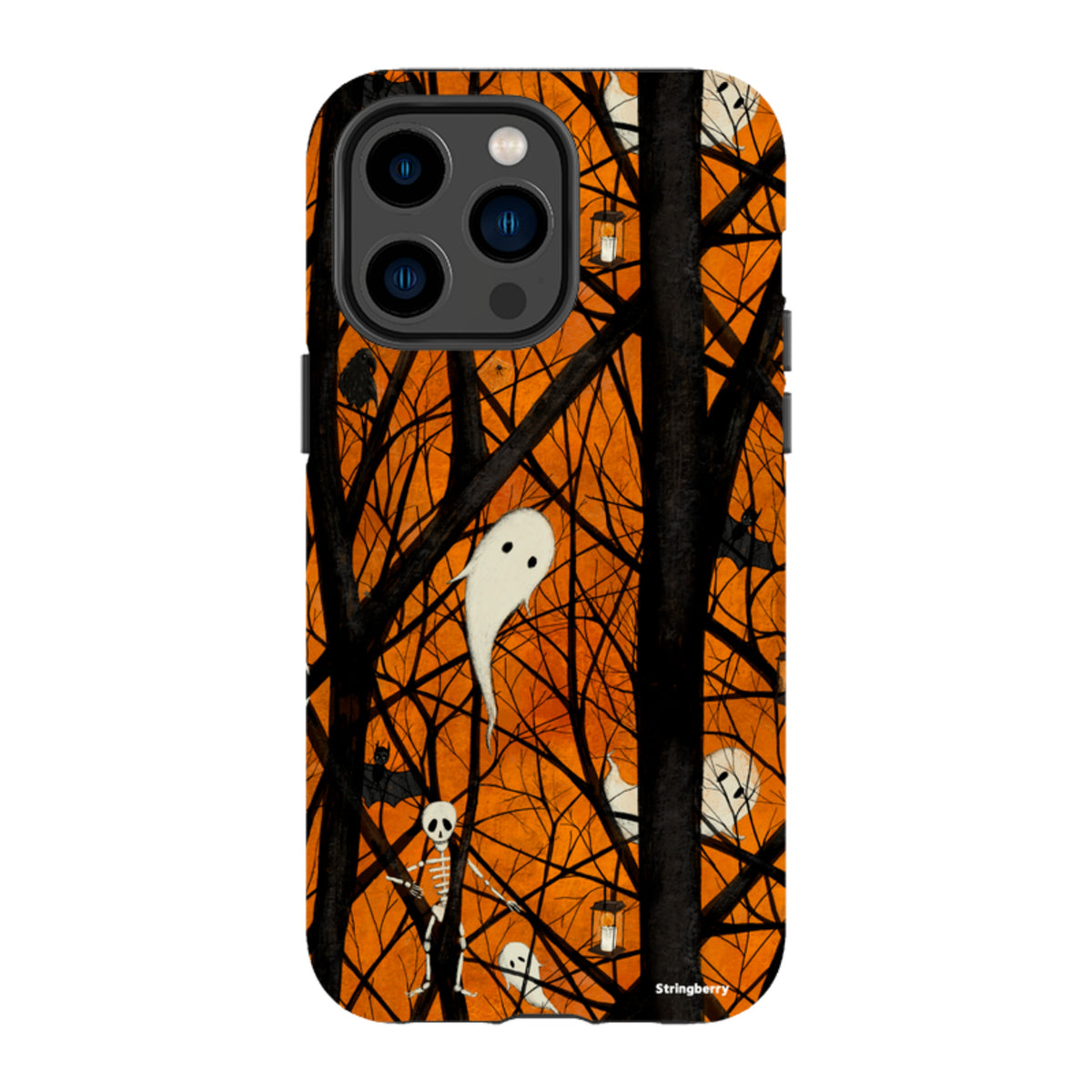 iPhone MagSafe Tough Case - Halloween Pattern By Maja Lindberg