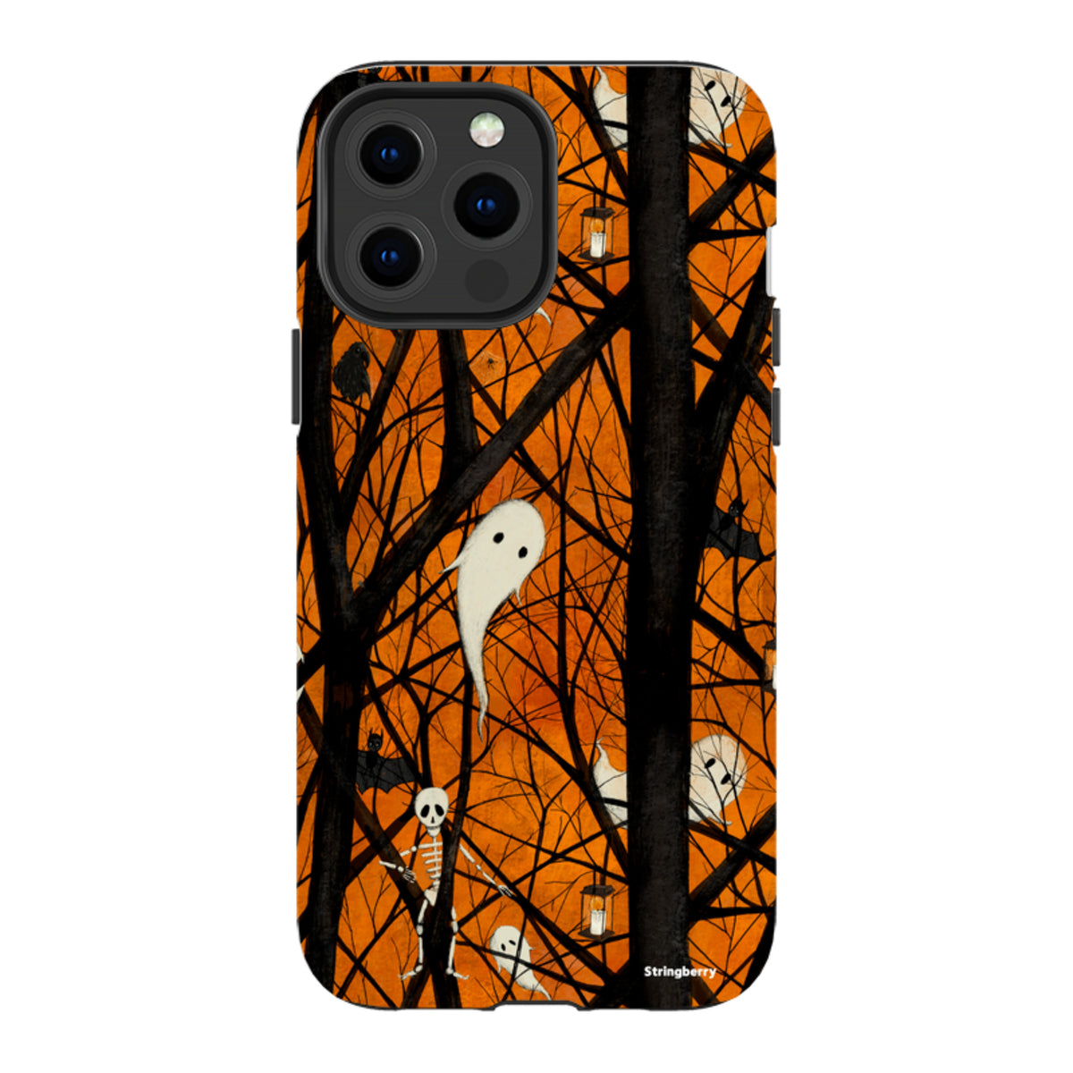 iPhone MagSafe Tough Case - Halloween Pattern By Maja Lindberg