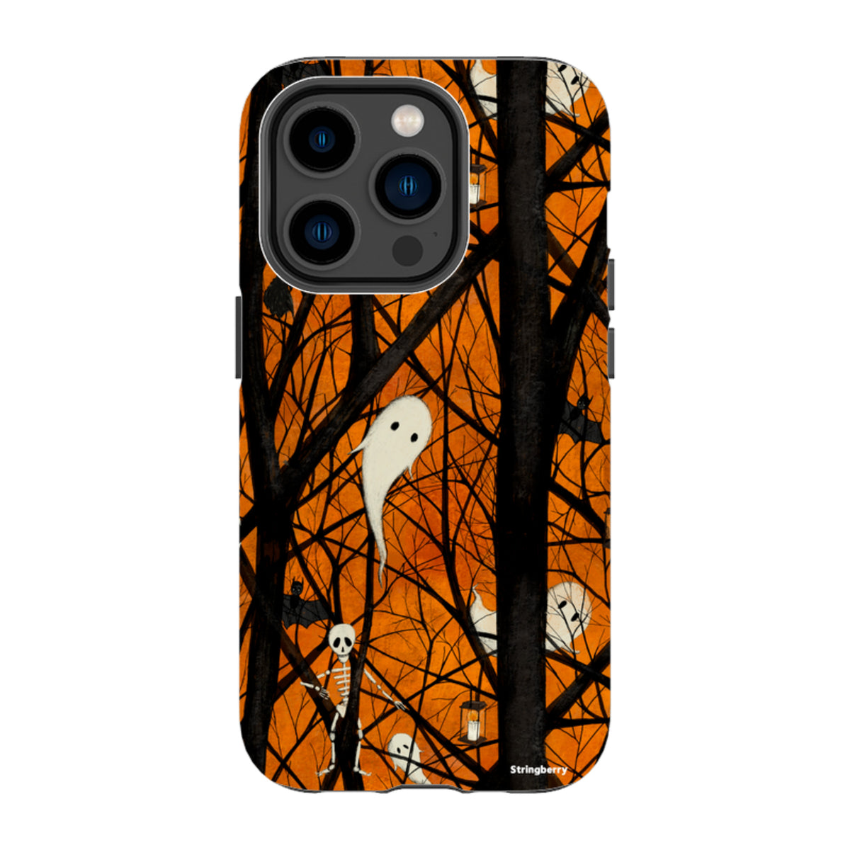 iPhone MagSafe Tough Case - Halloween Pattern By Maja Lindberg
