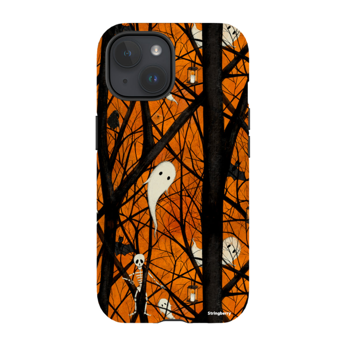 iPhone MagSafe Tough Case - Halloween Pattern By Maja Lindberg