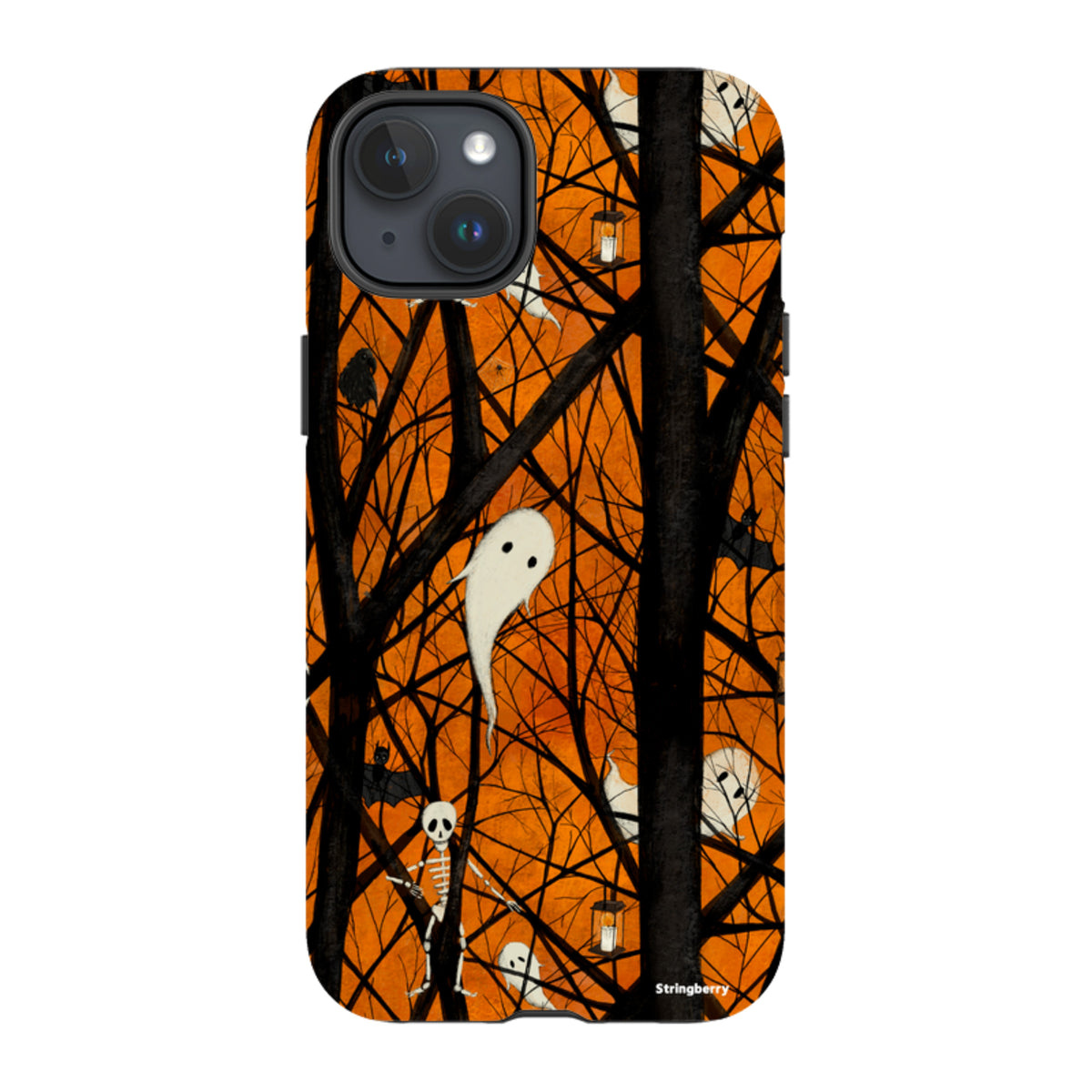iPhone MagSafe Tough Case - Halloween Pattern By Maja Lindberg