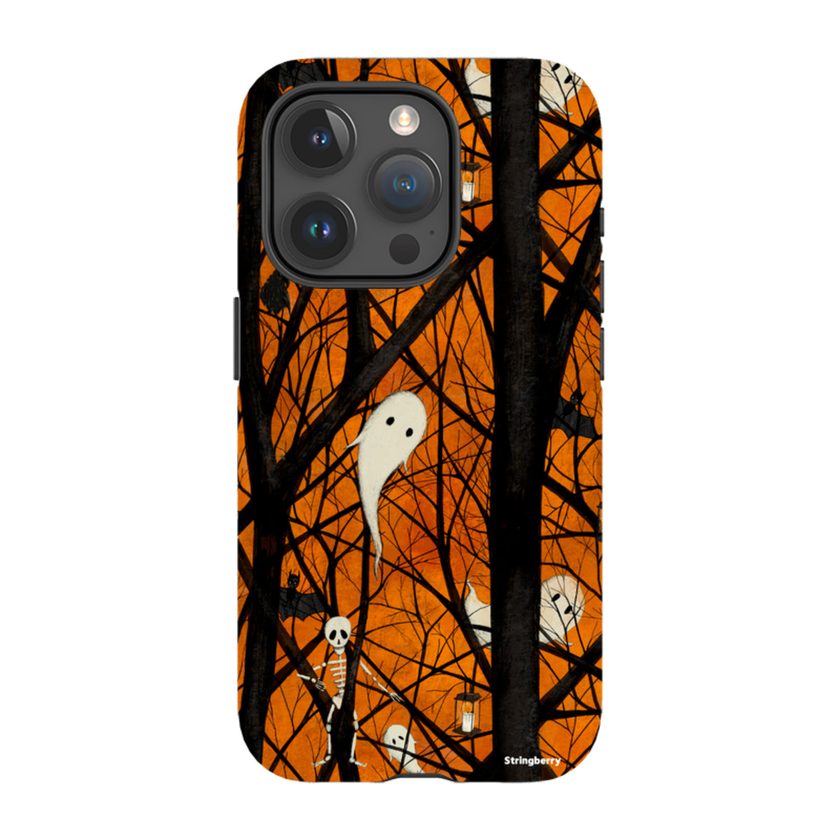 iPhone MagSafe Tough Case - Halloween Pattern By Maja Lindberg
