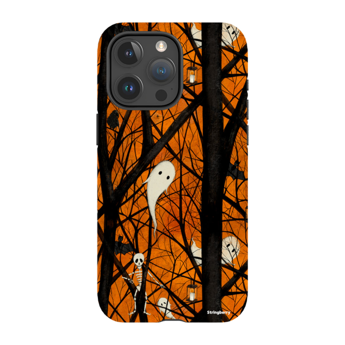 iPhone MagSafe Tough Case - Halloween Pattern By Maja Lindberg