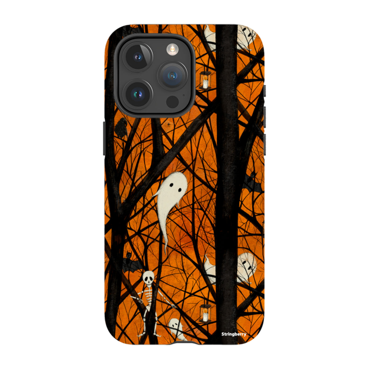 iPhone MagSafe Tough Case - Halloween Pattern By Maja Lindberg