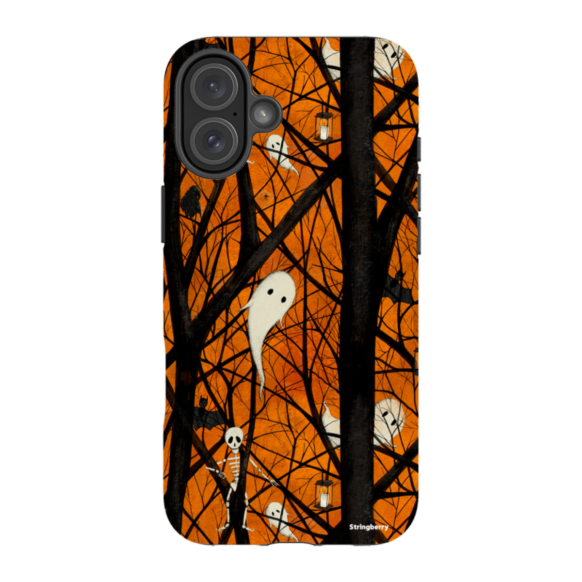 iPhone MagSafe Tough Case - Halloween Pattern By Maja Lindberg
