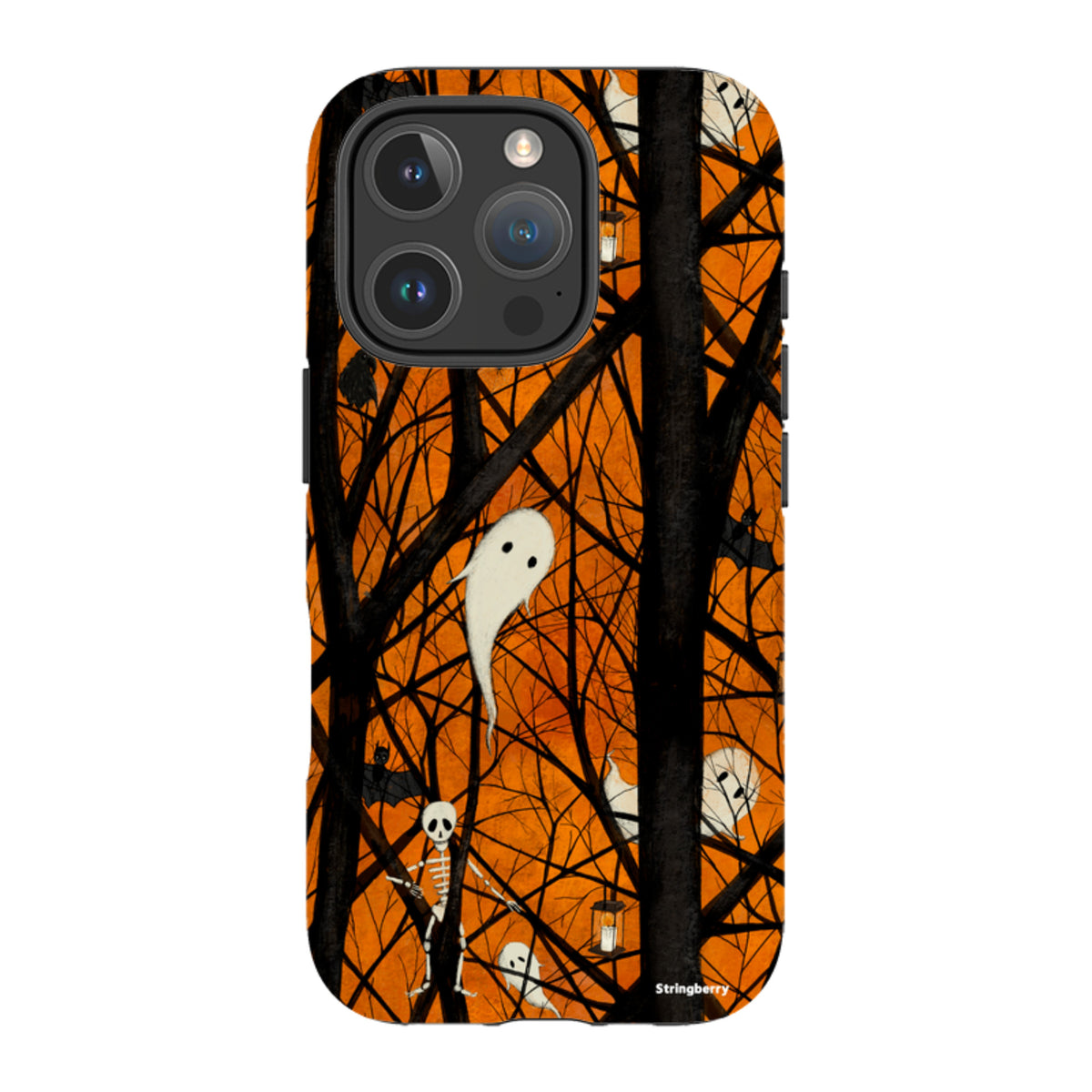 iPhone MagSafe Tough Case - Halloween Pattern By Maja Lindberg